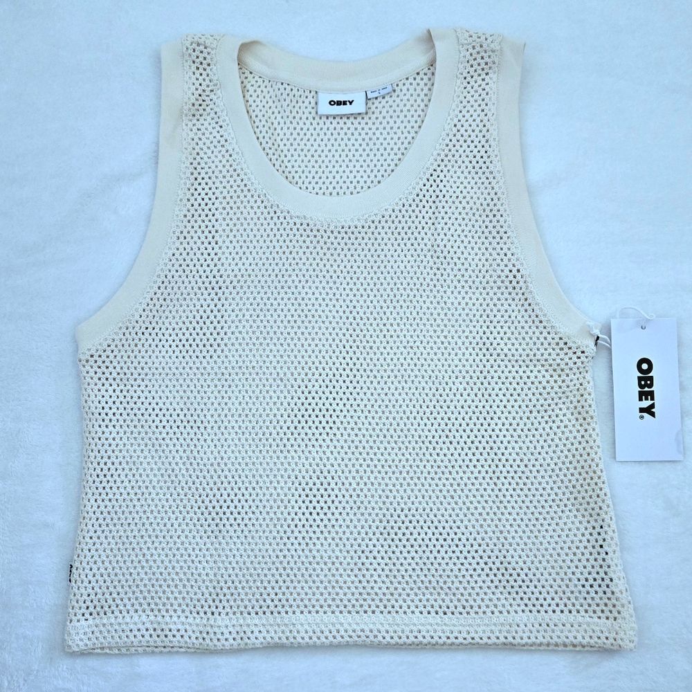 Obey "Hudson" Mesh Tank - NWT